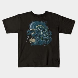 Cute Space Alien Creature Kids T-Shirt